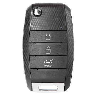 For KIA Sportage 2016-2017 95430-D9200 433MHz 4D60 6F 3 Button Flip Remote Car Key Fob